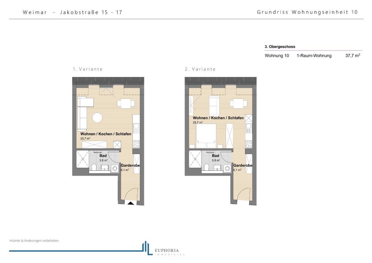 Cityappartements Weimar Bauhaus エクステリア 写真